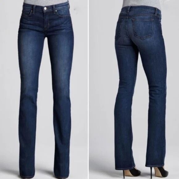 J Brand Boot Leg Distressed Jeans Blue size 28‎ - Picture 1 of 11